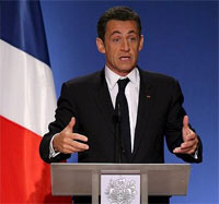 Nicolas Sarkozy, Presidente de Francia